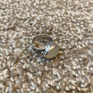 Sterling Silver Moonstone Ring